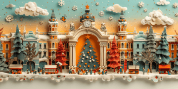 Madrid un día Navidad