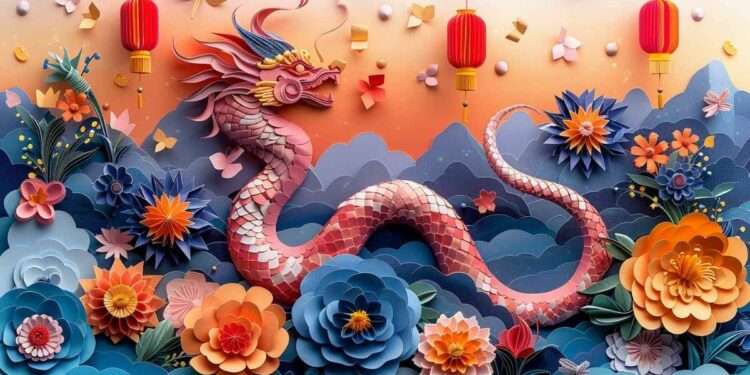 Desfile Nuevo año chino en Usera