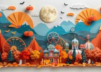 Warne, Faunia y Parque de Atracciones en Halloween