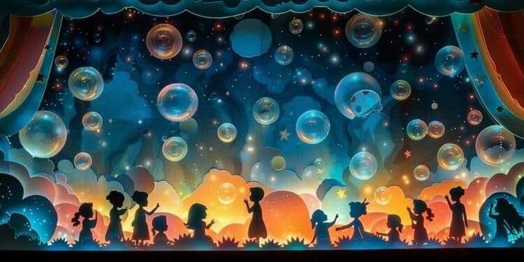 Espectáculo Burbujas en Madrid