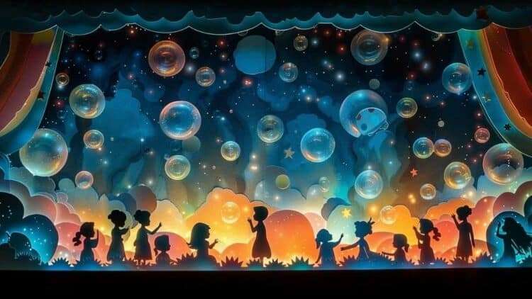 Planes Familiares en Madrid - Ocio familiar en Madrid - Los mejores planes con niños 74 espectaculo burbujas madrid